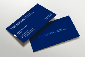 Diseño de Tarjeta de Presentación por LAXMI DESIGNHUB para Thompson Wealth Management LLC | Diseño: #27405249