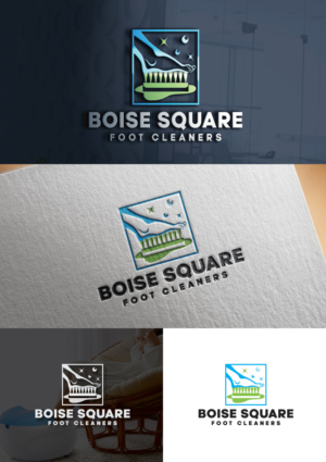 Boise Square Foot Cleaners | Diseño de Logo por Dot Design 3