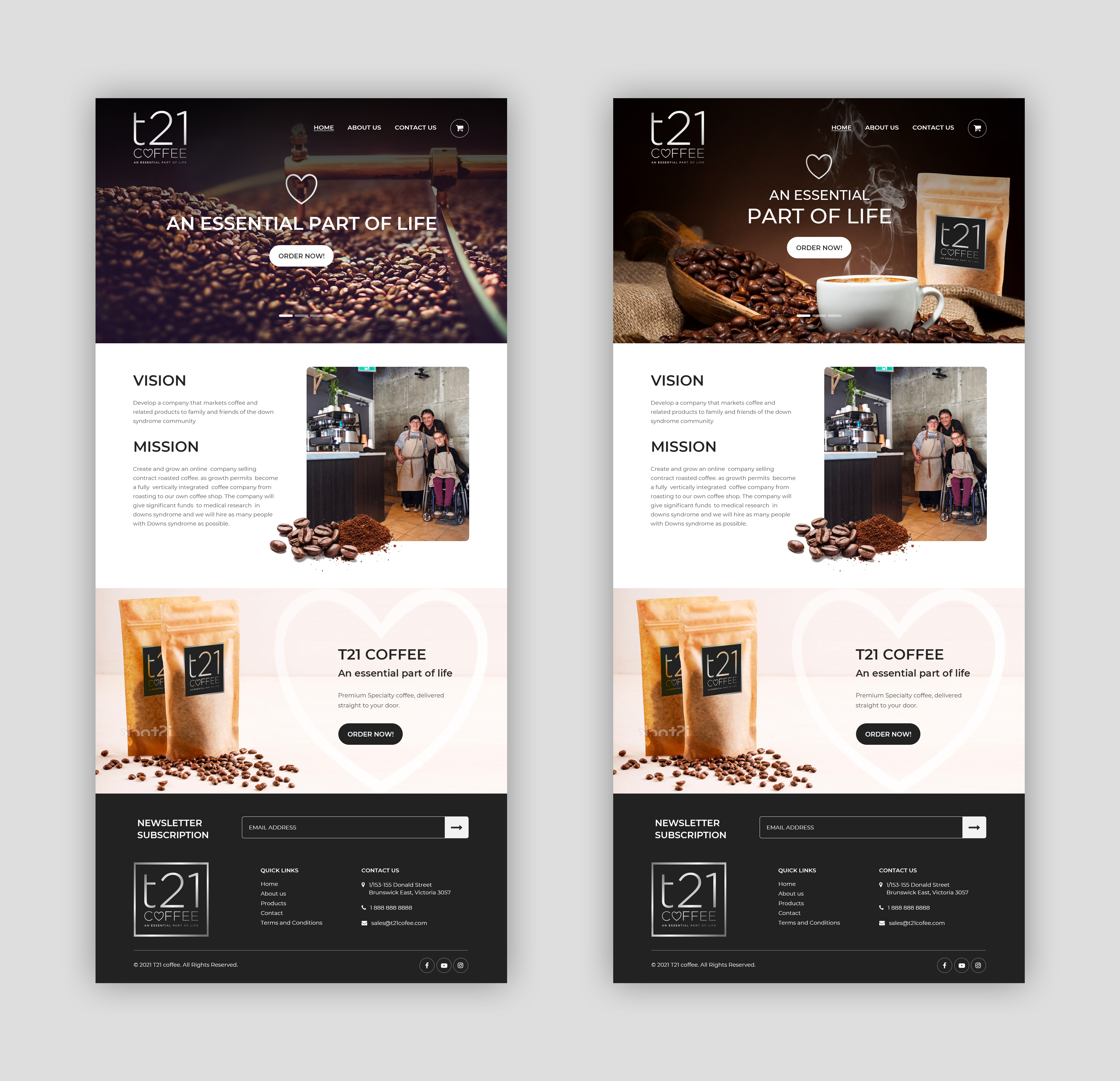 Web Design by Starlyn DS for this project | Design #27406864