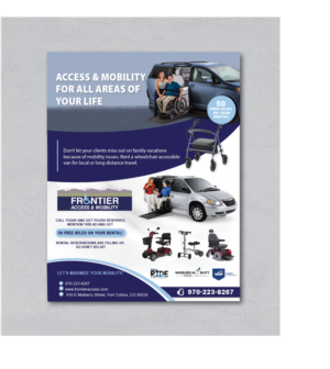 Frontier Access & Mobility Senior Voice | Advertisement Design by alex989