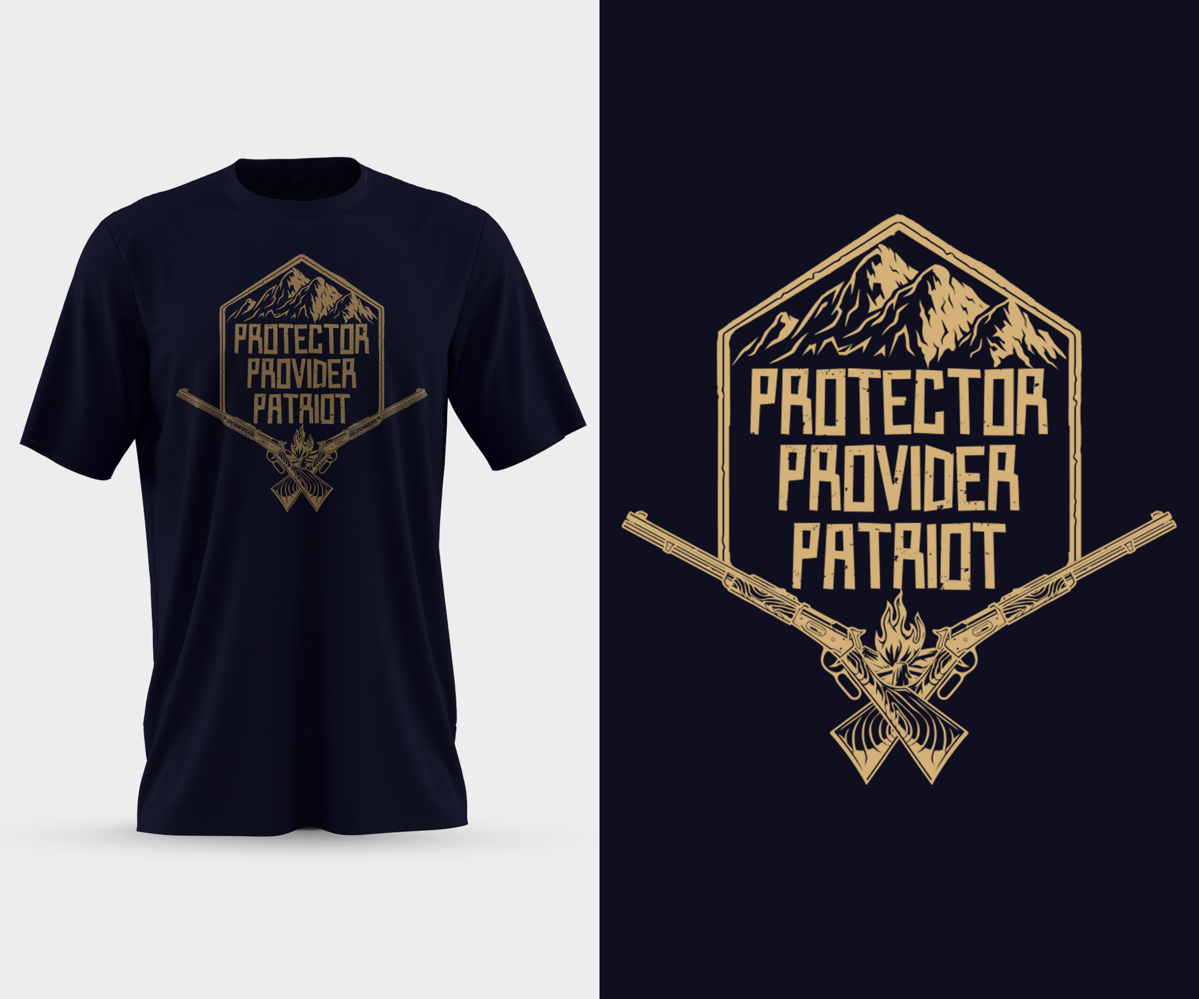 T-shirt Design by Sangkasa for this project | Design #27415425
