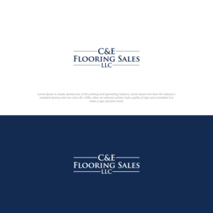 C&E Flooring Sales, LLC | Logo Design by R.design