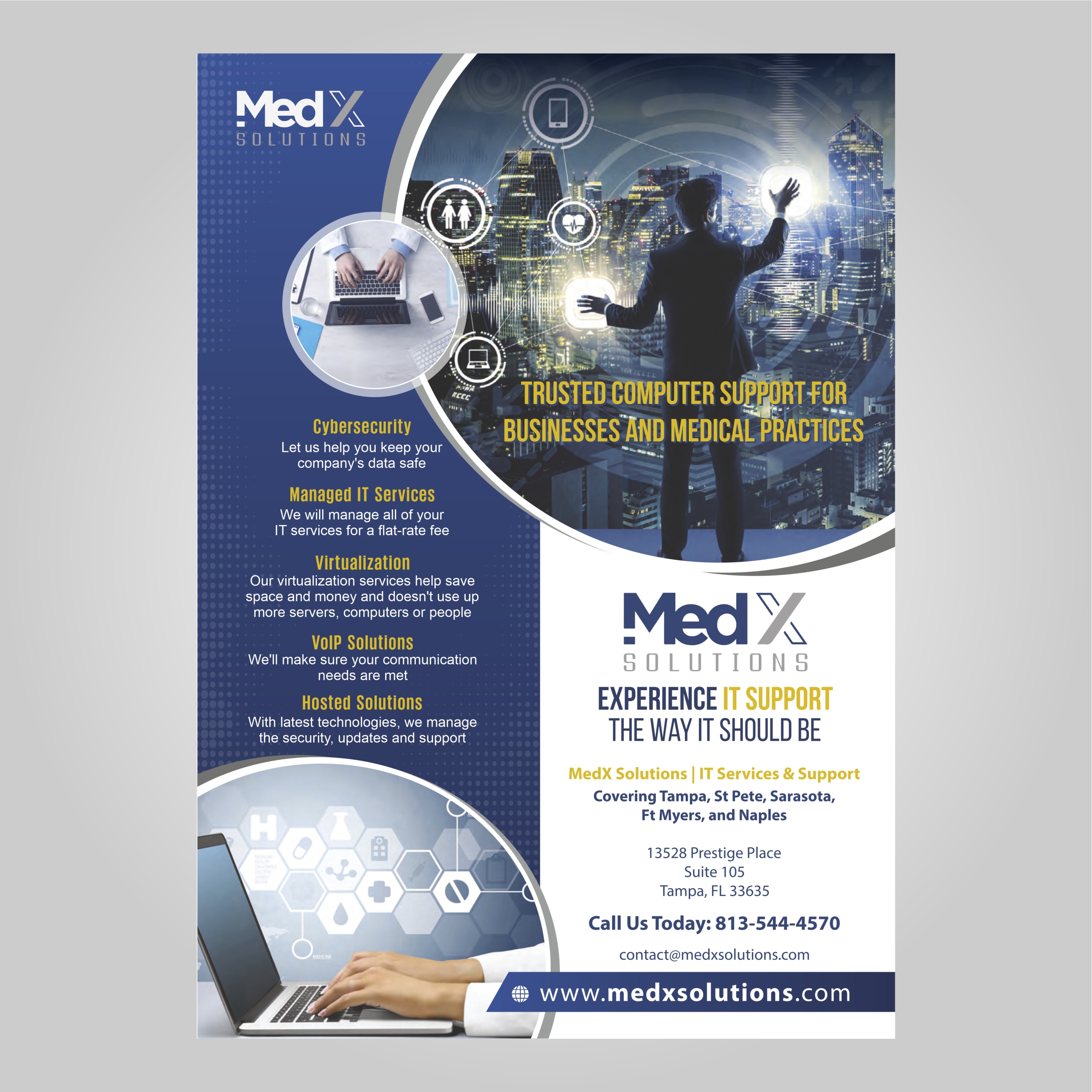 Design Publicitaire par DesignART pour MedX Solutions | Design #27413878
