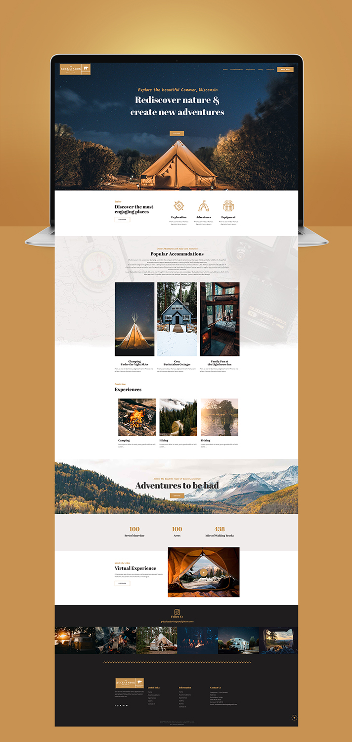 Web Design by maria.hanshaw.designer for this project | Design #27440916