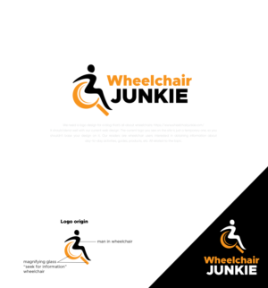 Wheelchair Junkie | Logo Design by dharlan