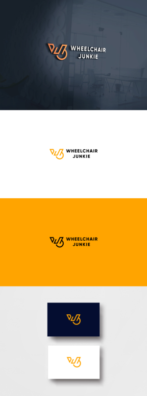 Wheelchair Junkie | Logo Design by Omee