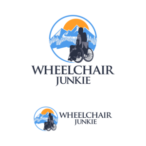 Wheelchair Junkie | Logo Design by luckdesign