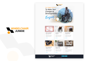 Wheelchair Junkie | Logo Design by christianpoetoe