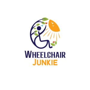 Wheelchair Junkie | Logo Design by dalia sanad