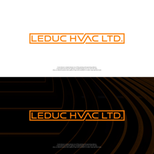Leduc HVAC or Leduc HVAC Ltd | Logo Design by wiwi design