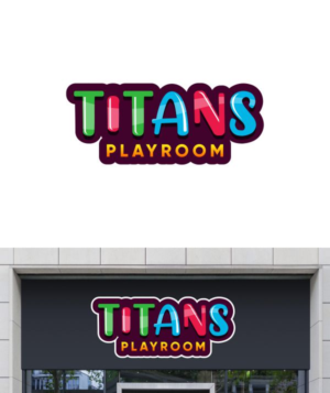 "TITANS PLAYROOM" | Logo Design by beard.art