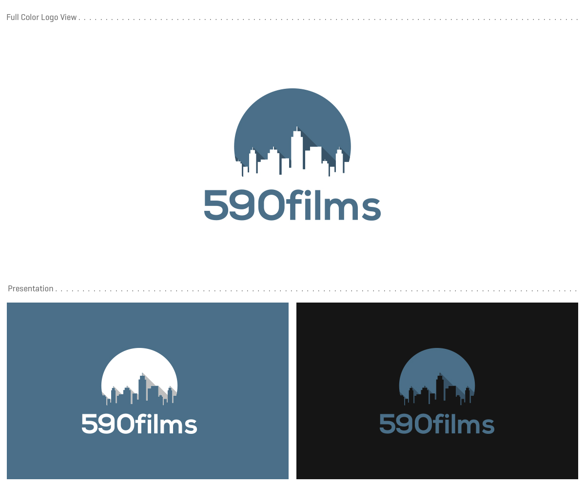 Diseño de Logo por VisualFlava para 590films | Diseño #3124827
