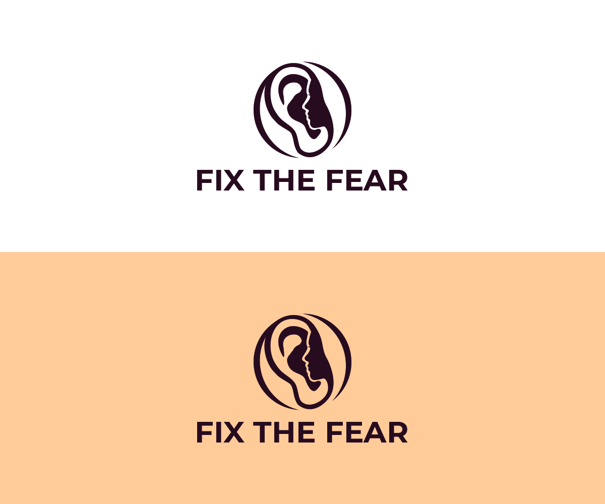 Logo Design by BAPS for Fix The Fear | Design #27432754