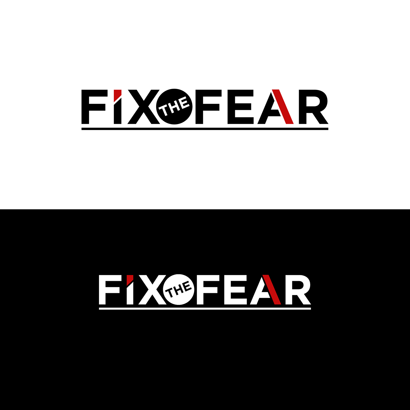 Logo Design by JKIANN08 for Fix The Fear | Design #27478528