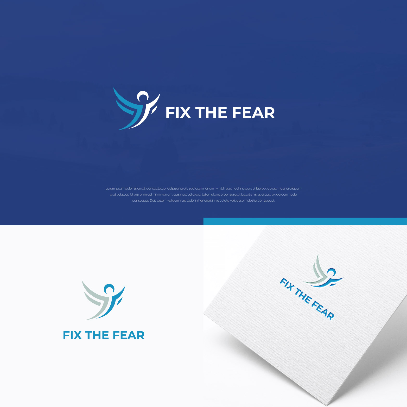 Logo Design by Shigh5 for Fix The Fear | Design #27483236