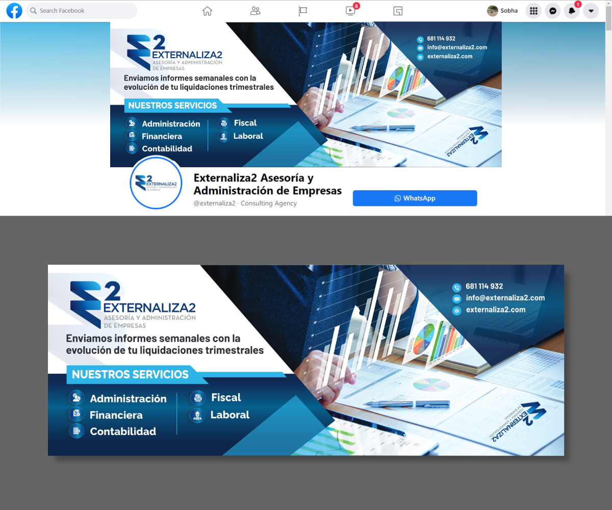 Facebook Design by ecorokerz for this project | Design #27423656