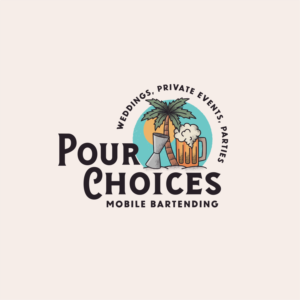 Logo Design by design.picnic for Pour Choices Bartending  | Design: #27422131