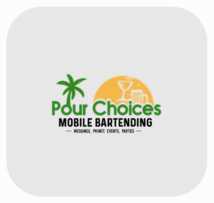 Logo Design by A.STUDIO for Pour Choices Bartending  | Design: #27442757
