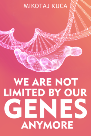 We are not limited by our genes anymore | Buchumschlag Design von designersaumya 2