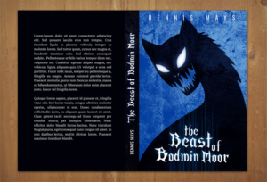 The Beast of Bodmin Moor | Book Cover Design by MNM