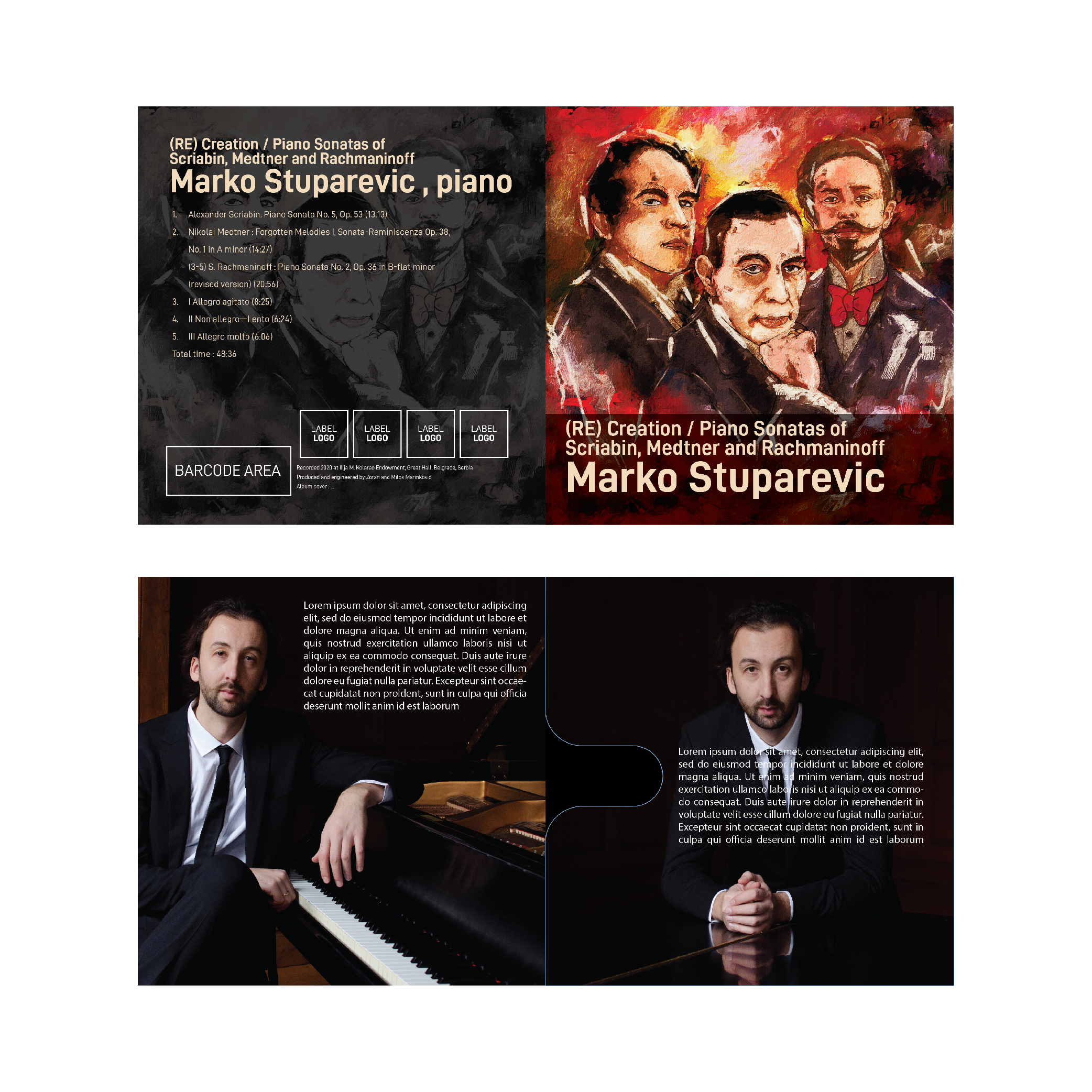 CD Cover Design by vectoradics for this project | Design #27437860