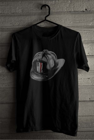 Shirts and other apparel showing support for first responders, nurses and the military. | T-Shirt-Design von SATHIRA