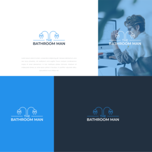 The Bathroom Man | Logo Design by sonimaulana.dc