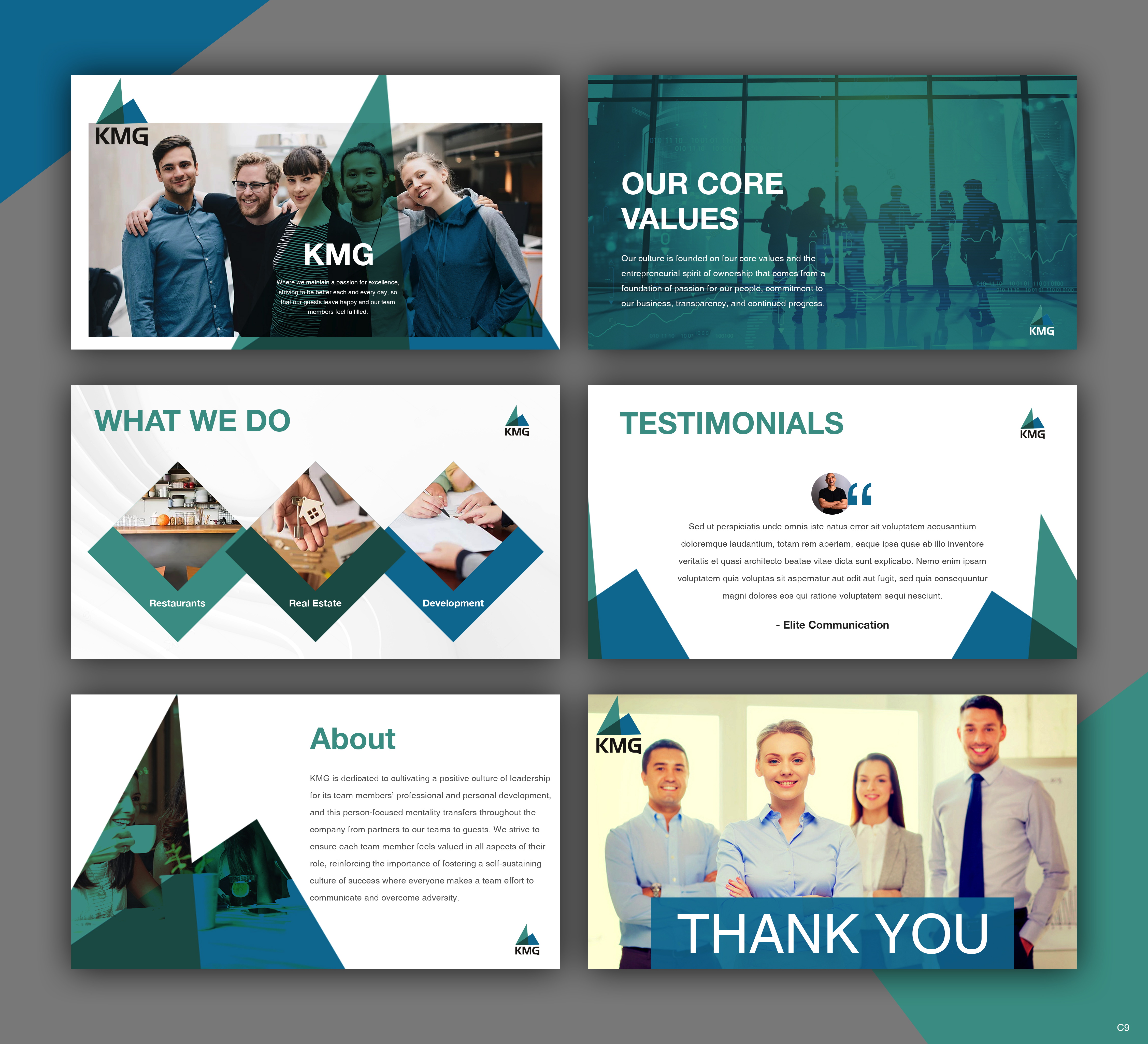 Diseño de PowerPoint por pb para KMG LLC | Diseño #27426383