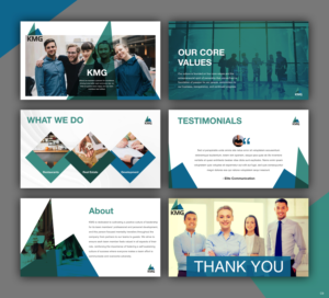 PowerPoint Design by pb for KMG LLC | Design: #27426383
