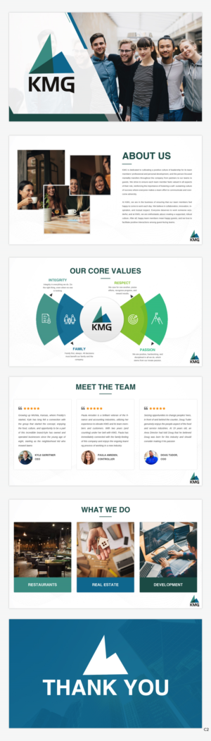 PowerPoint Design by pb for KMG LLC | Design: #27426384