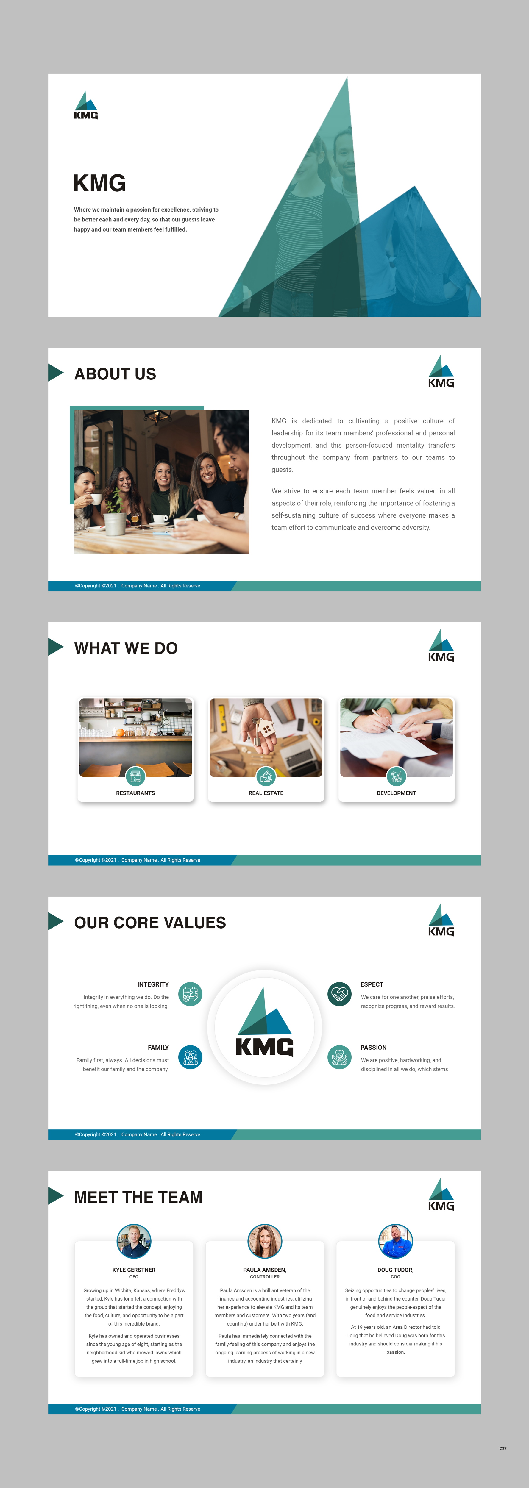 PowerPoint Design by pb for KMG LLC | Design #27426386