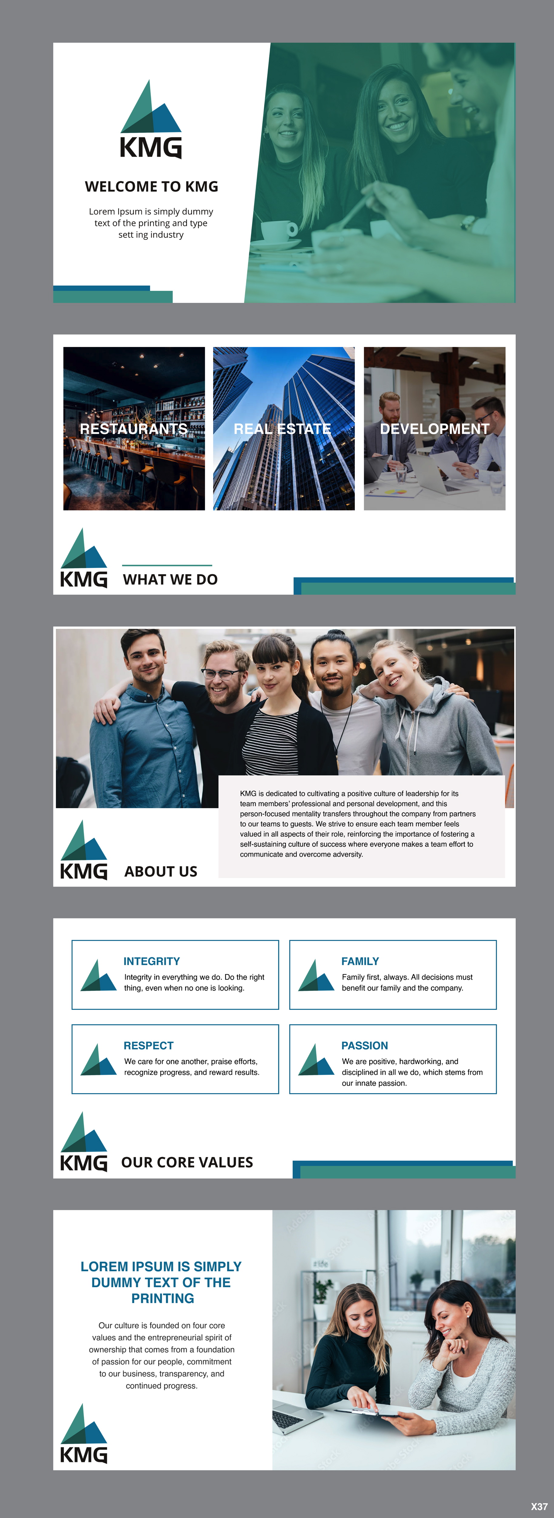 Diseño de PowerPoint por pb para KMG LLC | Diseño #27426392