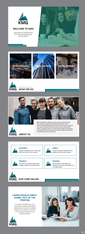 PowerPoint Design by pb for KMG LLC | Design: #27426392