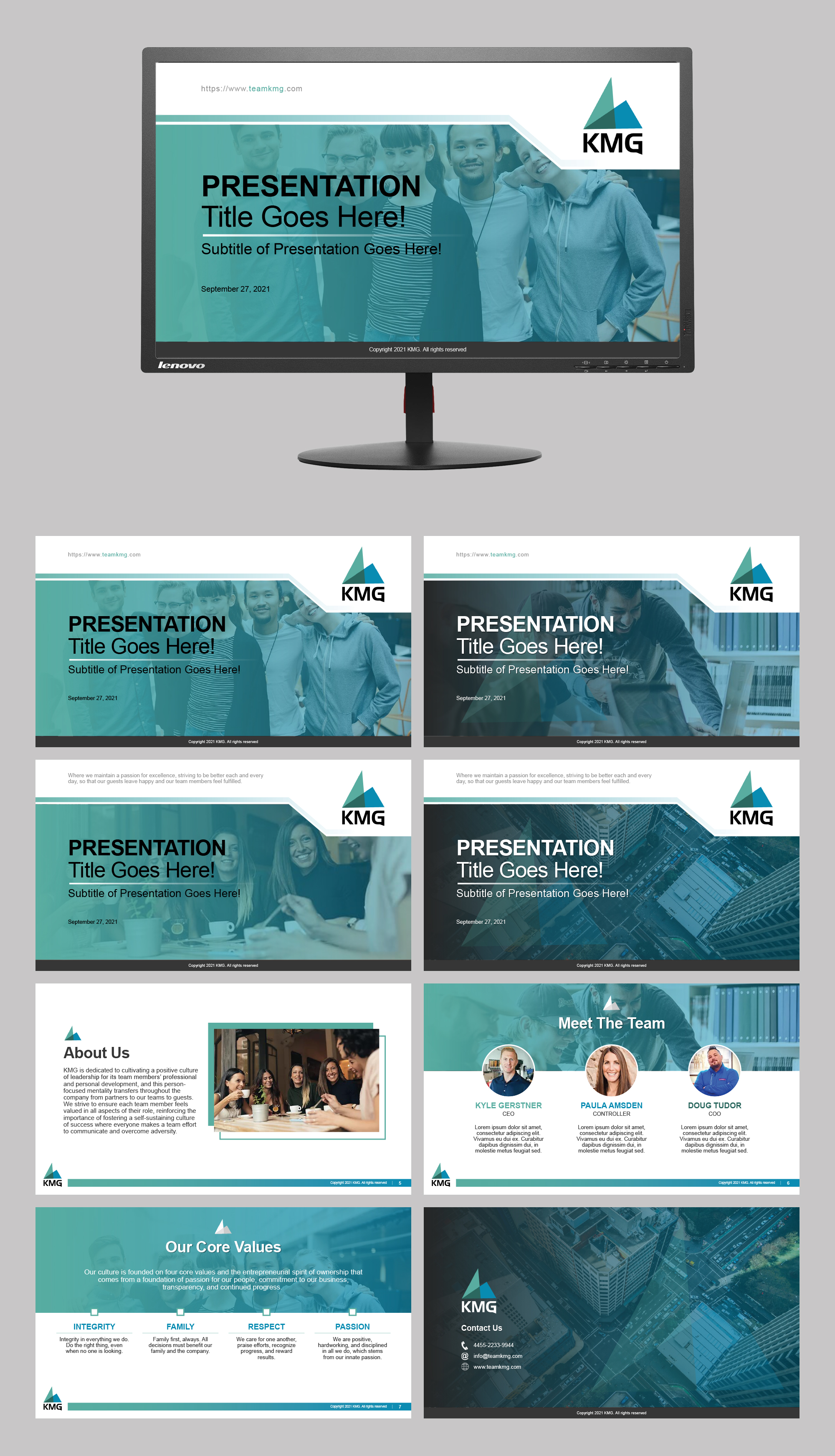 Diseño de PowerPoint por n2presents para KMG LLC | Diseño #27420140