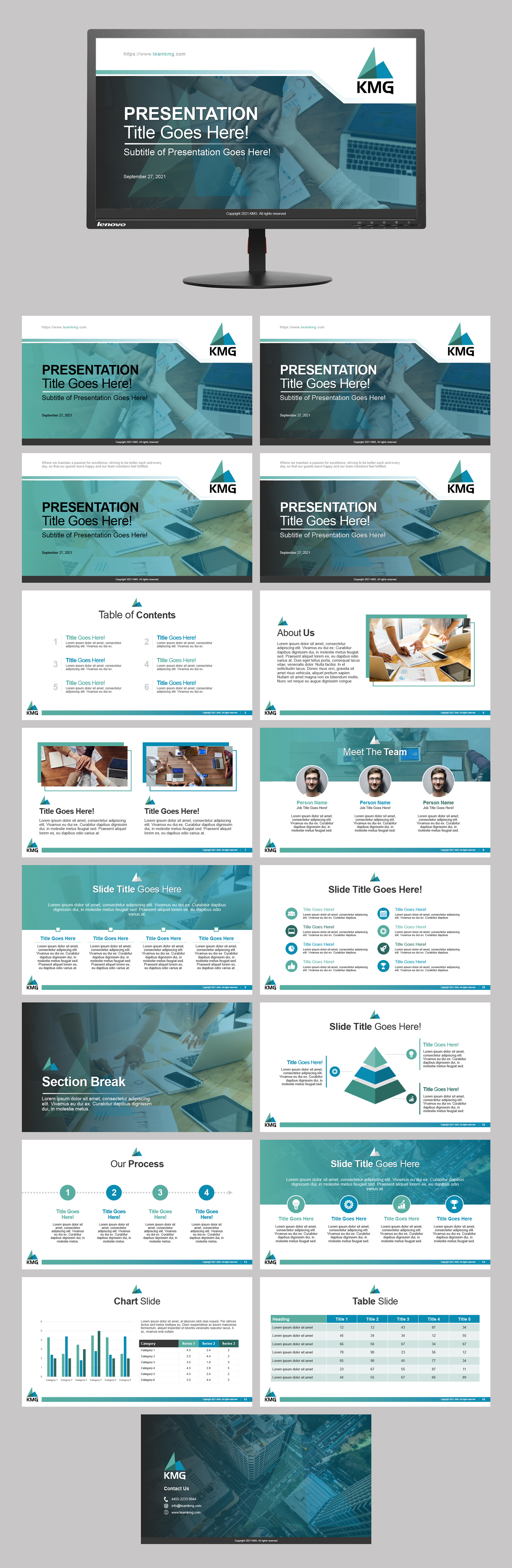 Diseño de PowerPoint por n2presents para KMG LLC | Diseño #27424622