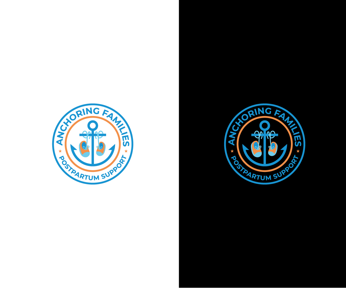 Logo Design by jonkonrad for Anchoring Families Postpartum Support | Design #27417221
