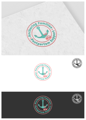 Logo Design by goranvisnjic82 for Anchoring Families Postpartum Support | Design #27416520