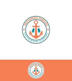 Logo Design by ecorokerz for Anchoring Families Postpartum Support | Design: #27419506