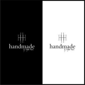 handmade by heather harris (see uploaded image for setup) HHH (on the other) | Logo Design by eiffel tesla