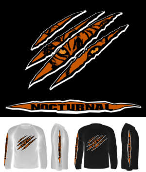 Diseño de Camiseta por SpaGGy para Nocturnal Beasts | Diseño: #27449071