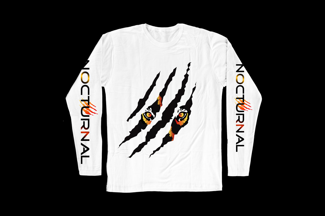 Diseño de Camiseta por Wonderful design para Nocturnal Beasts | Diseño #27450181