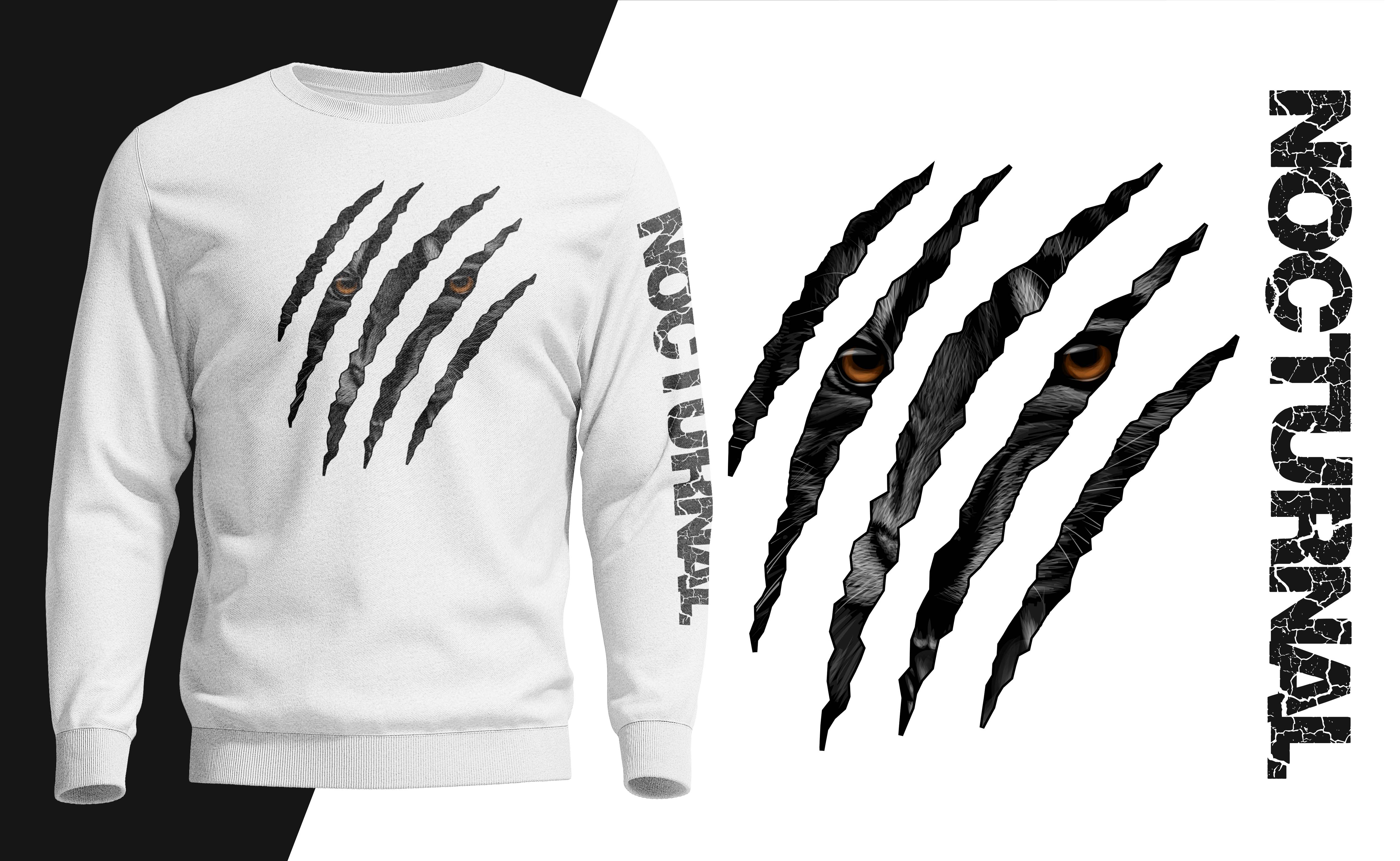 Design de T-shirt par Ismail Hossain pour Nocturnal Beasts | Design #27431934