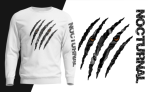 T-shirt Design by Ismail Hossain for Nocturnal Beasts | Design: #27431934