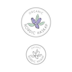 Organic Nordic Haskap | Diseño de Logo por Samantha Ward Design