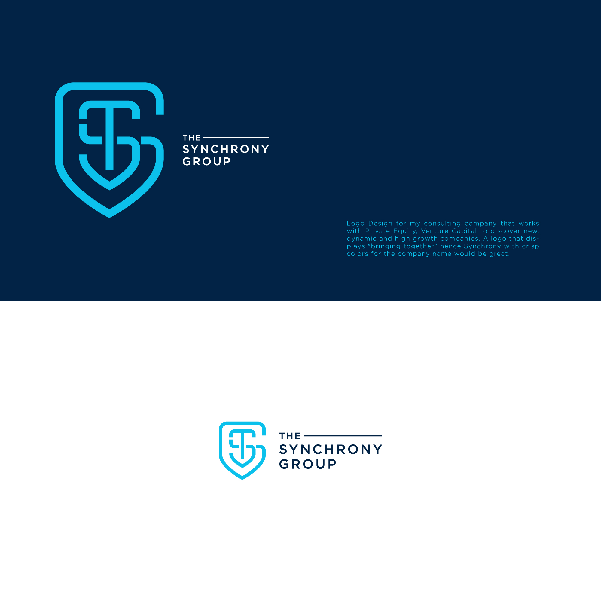 Diseño de Logo por Artzenium para The Synchrony Group, LLC | Diseño #27444038