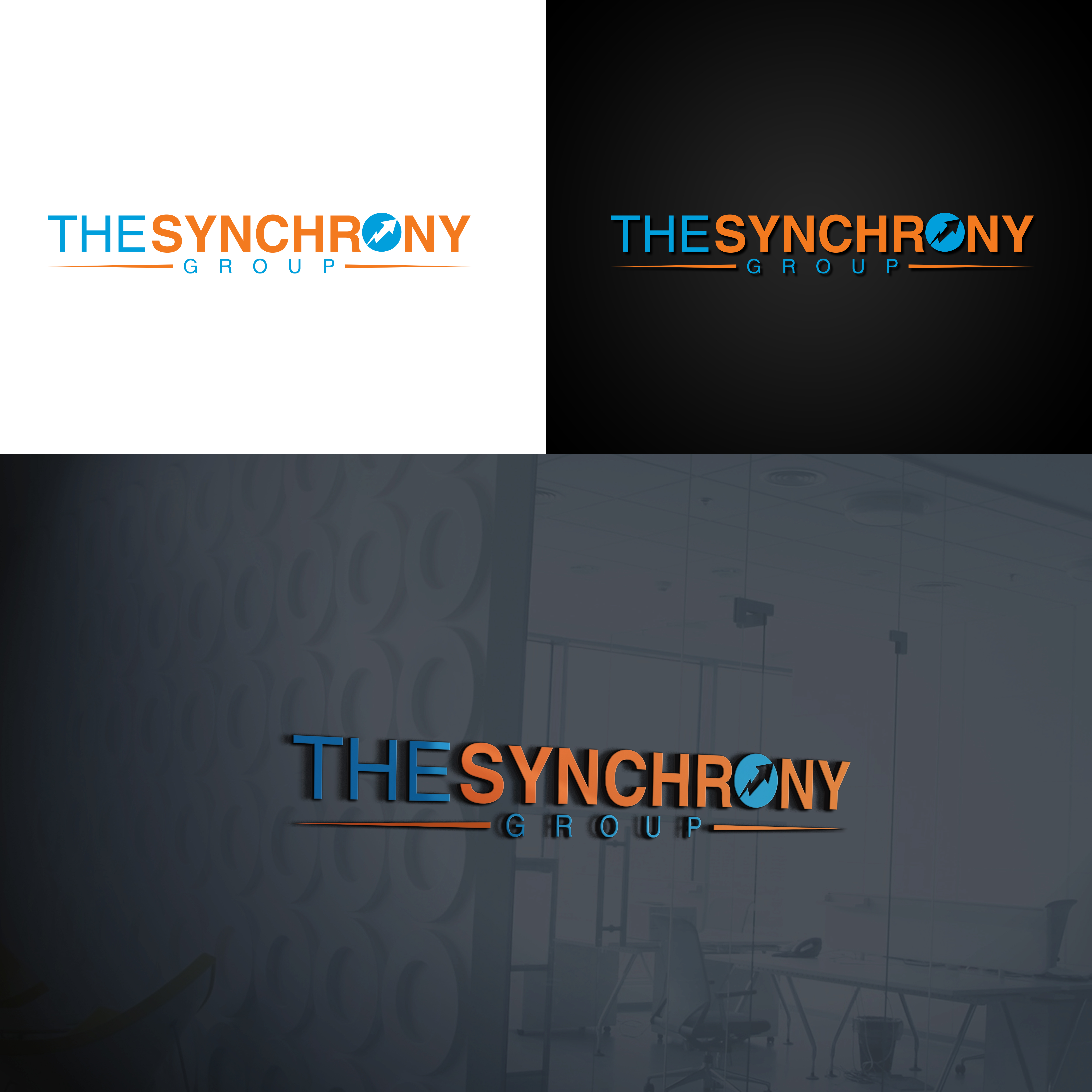 Logo Design by RK CREATIVE for The Synchrony Group, LLC | Design #27421400