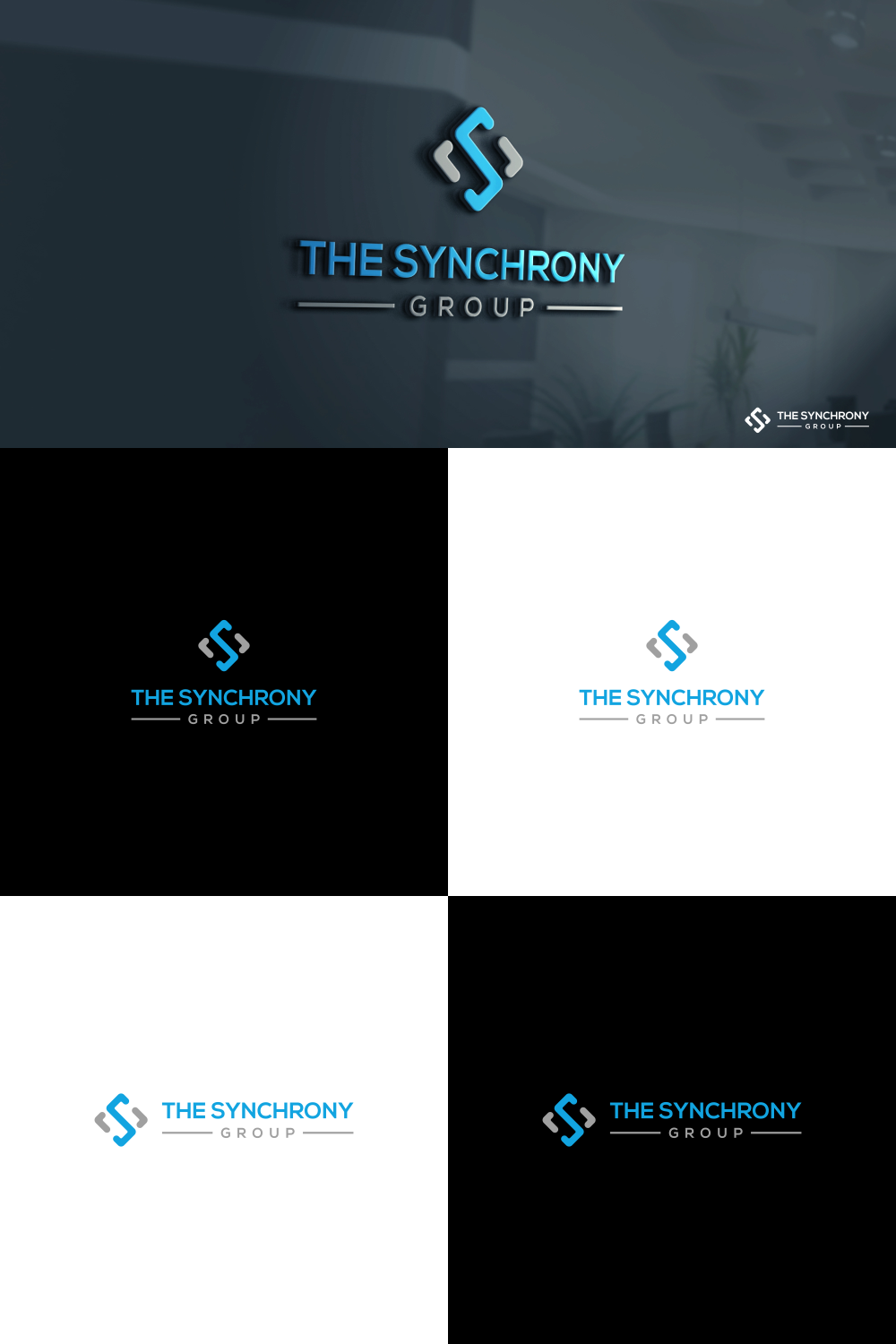 Logo Design by ZiangArt_Studio for The Synchrony Group, LLC | Design #27429284