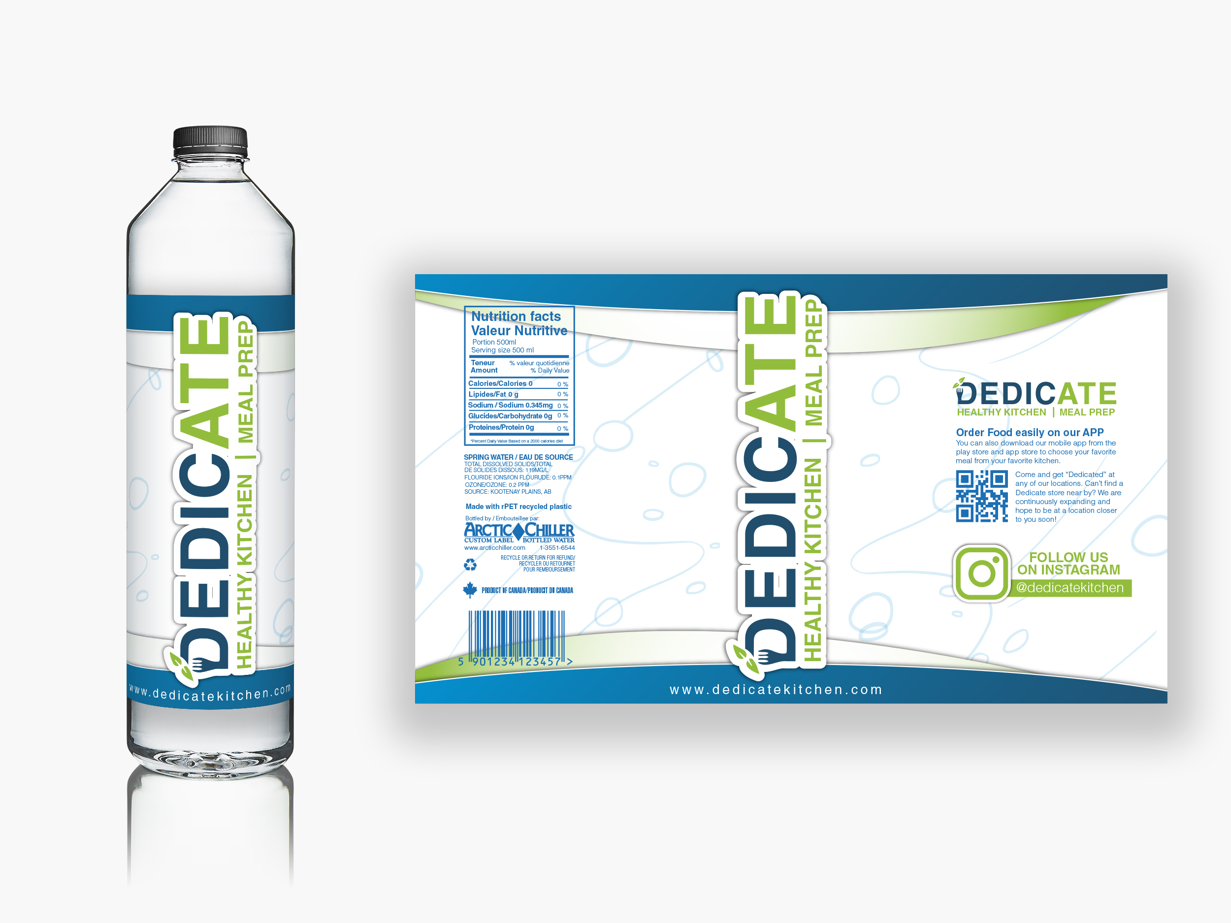 Verpackungs-Design von davidsantacruz7 für DEDICATE Healthy Kitchen | Design #27421817