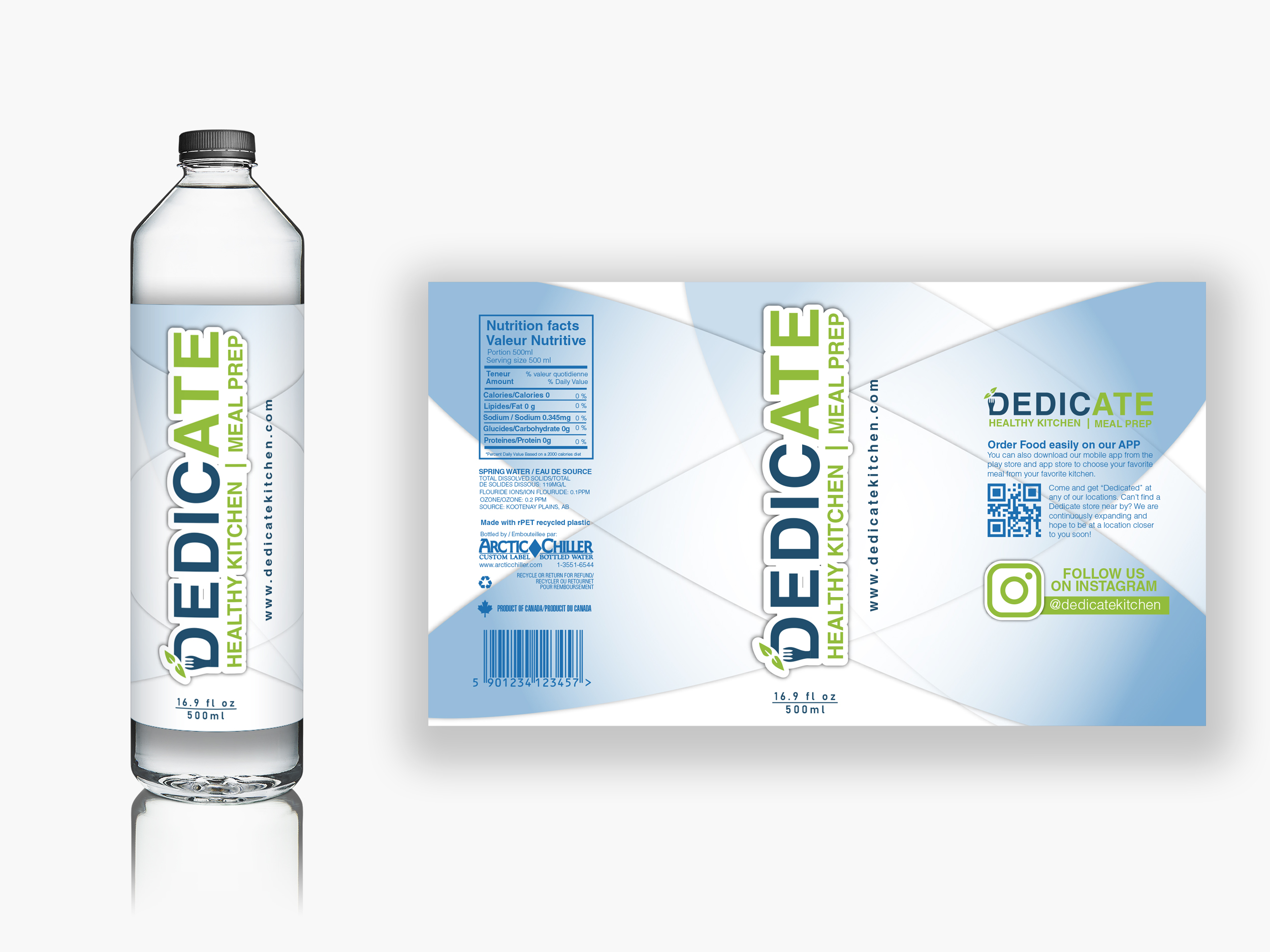 Packaging Design by davidsantacruz7 for DEDICATE Healthy Kitchen | Design #27421853