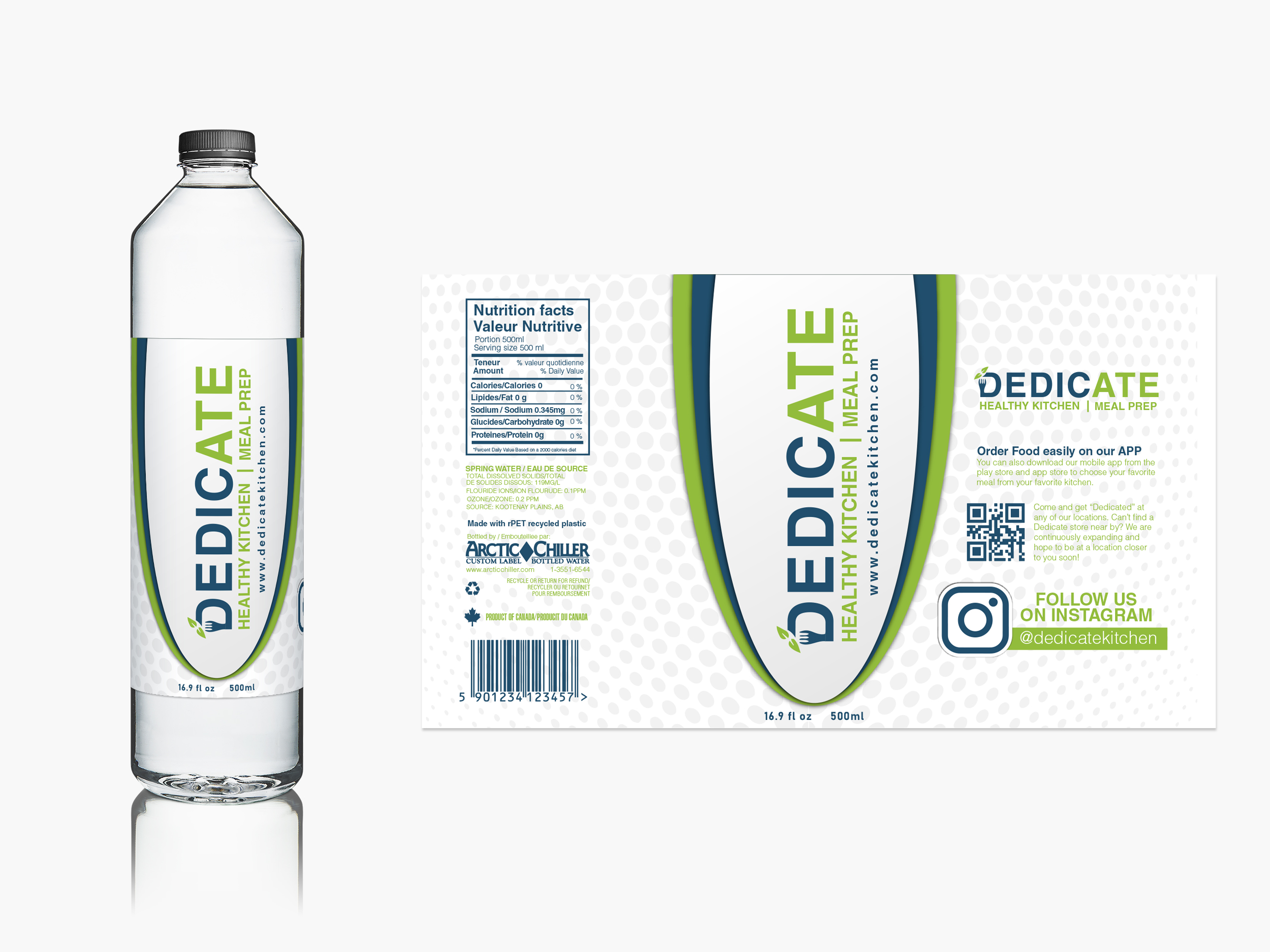 Design Emballage par davidsantacruz7 pour DEDICATE Healthy Kitchen | Design #27421951
